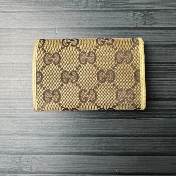 GUCCI GG Canvas 6 Ring Key Case Used|Authentic - Picture 2 of 3